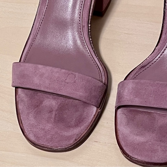 Vince Camuto Kreestey Ankle Strap Sandal - 5.5 M - ROSE SMOKE SUEDE - Picture 6 of 10